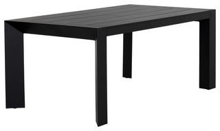 Merano Dining Table, Black, 70"