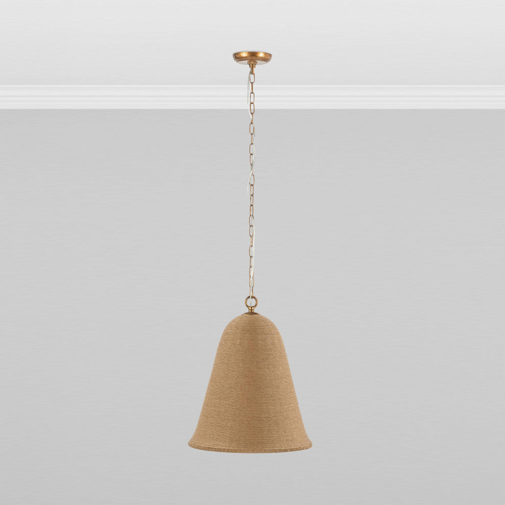 Kimbelle Natural Pendant Light, Medium