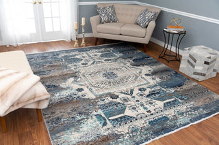 Noori Rug Latif Sandi Ivory/Blue Rug