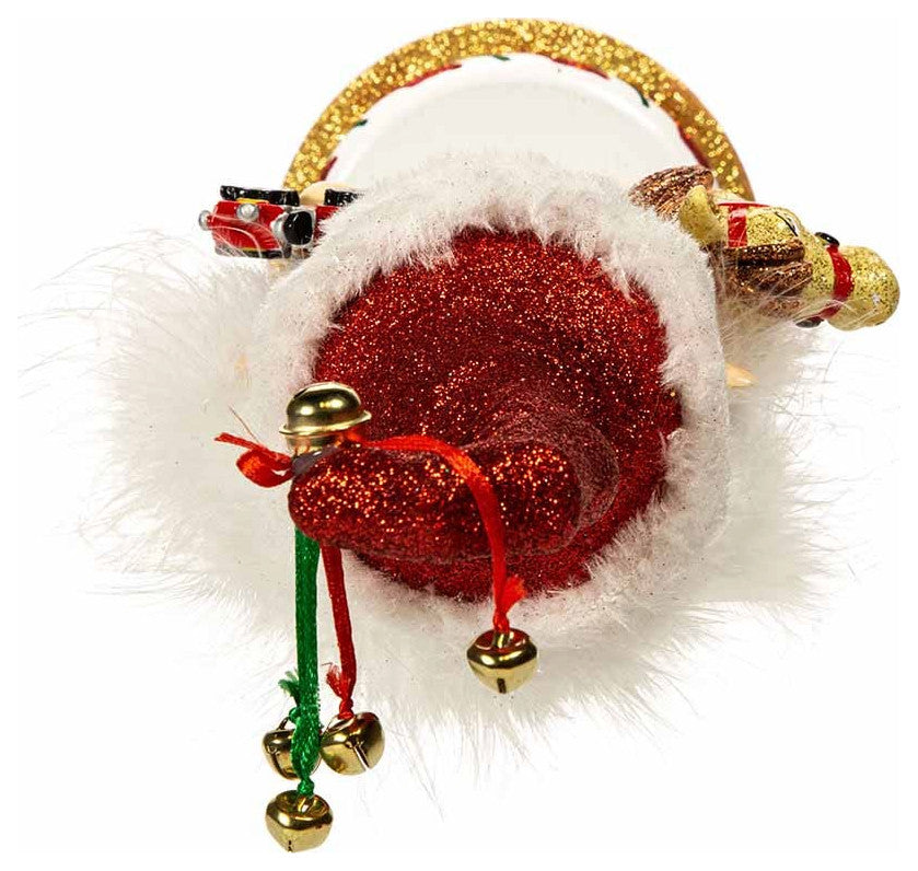 Kurt Adler 15" Hollywood Elf With Hobby Horse Nutcracker