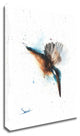 "Kingfisher" by Eric Sweet, Print on Canvas, 18"x24"