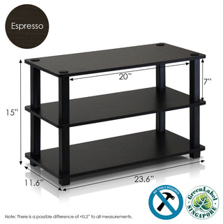Turn-S-Tube 3-Tier Shoe Rack