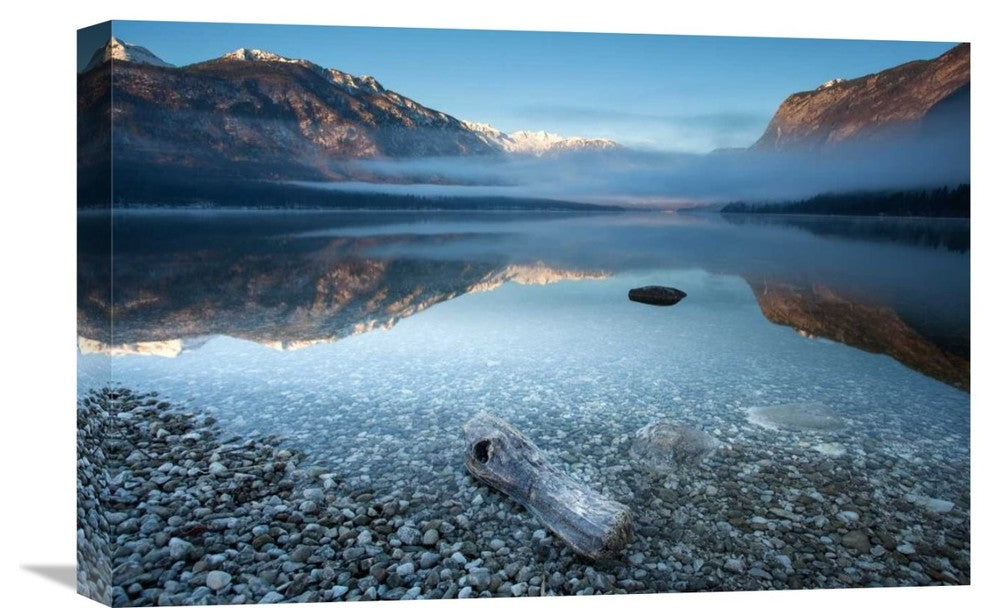 "BohinjS Tranquility" Stretched Canvas Giclee by Bor, 22x15"