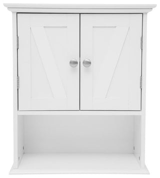 Dune Wall Mounted Bathroom Medicine Cabinet, White
