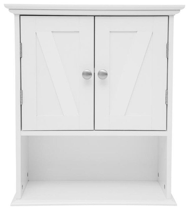 Dune Wall Mounted Bathroom Medicine Cabinet, White