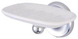 Kingston Brass Wall-Mount Soap Dish Holder, Polished Chrome