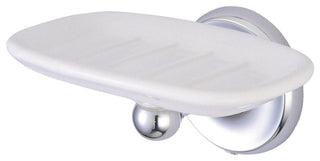 Kingston Brass Wall-Mount Soap Dish Holder, Polished Chrome