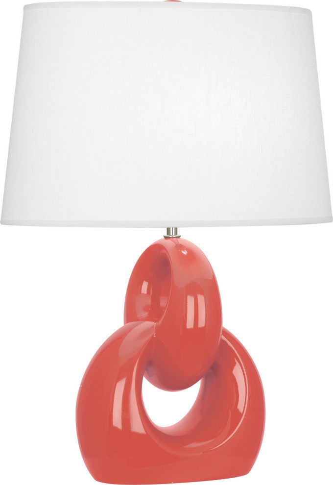 Robert Abbey RA-ML981 1-Light Table Lamp, Fusion