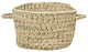 Sea Pottery Braided Basket, Sandy Beach, 20"x20"x12"