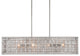 Uttermost - 21354 - Four Light Island Pendant - Pendleton - Satin Nickel