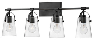 Hinkley Lighting 5134 Foster 4 Light 32"W Bathroom Vanity Light - Black