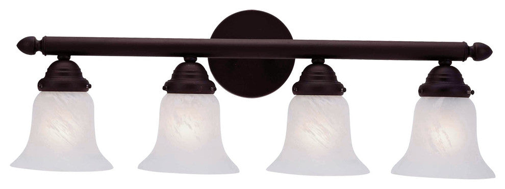 Livex Lighting 4 Light Bronze Bath Light - 1064-07