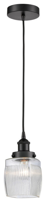 Innovations 616-1PH-BK-G302 1-Light Mini Pendant, Matte Black