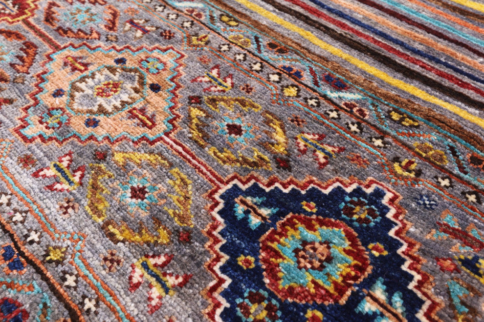 2' 8" X 3' 10" Super Kazak Khorjin Hand Knotted Rug Q5710