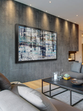 Parvez Taj "Deserted Forest" Framed Painting Print, 30"x20"