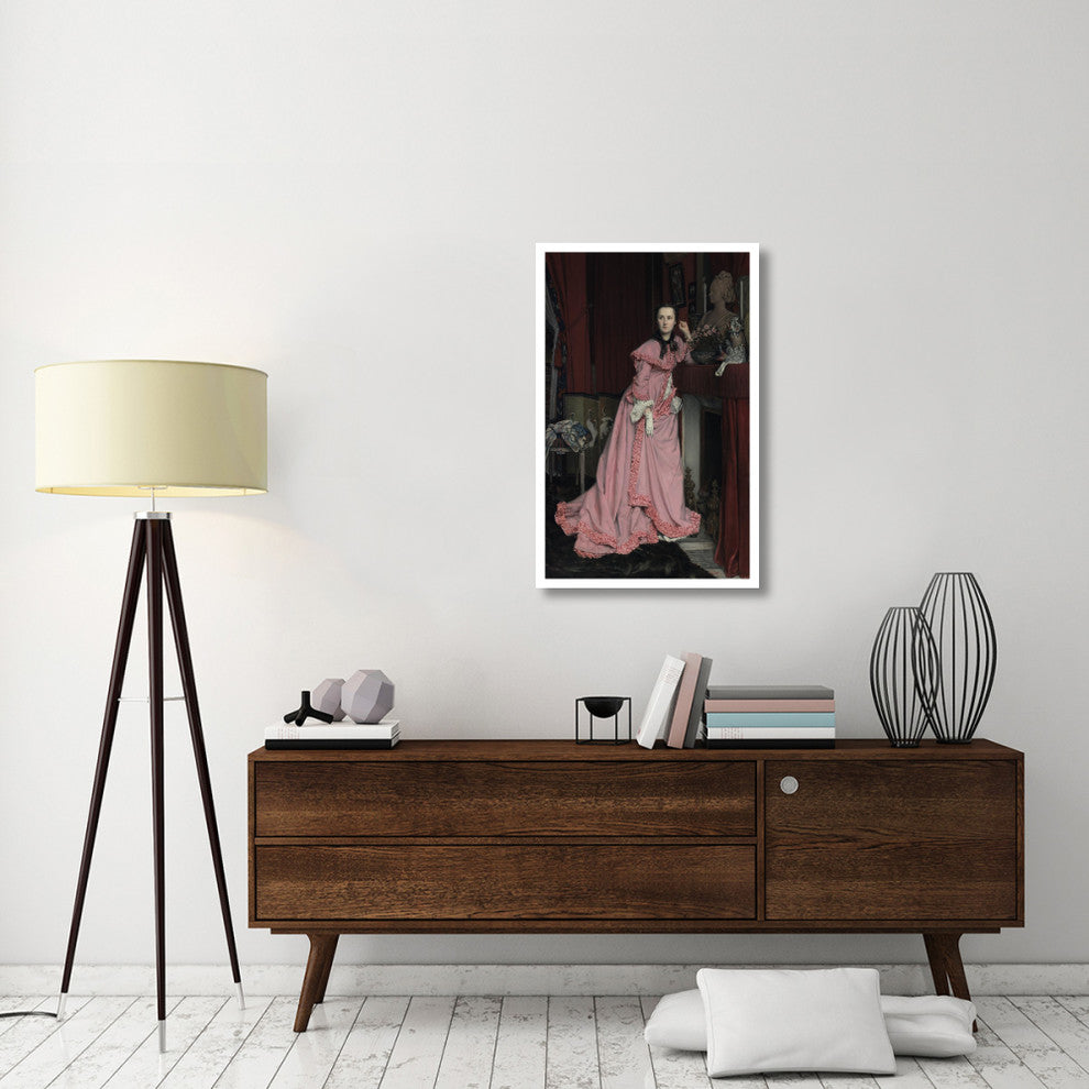 "Portrait of the Marquise de Miramon, nee, Therese Feuillant" Paper Art, 25"x38"