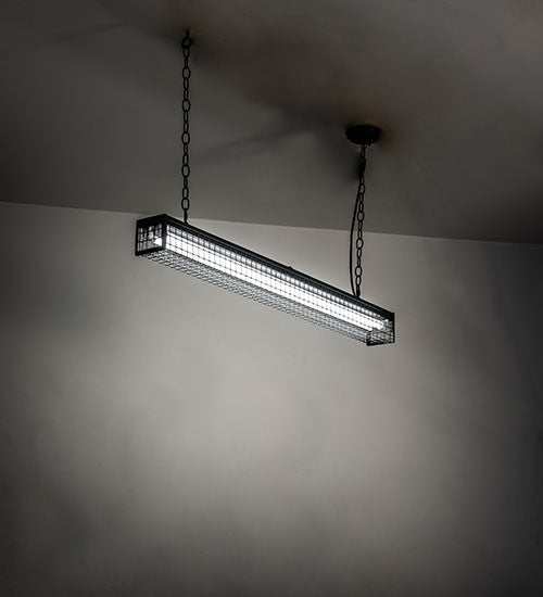 48.5" Long Paloma Golpe Oblong Pendant
