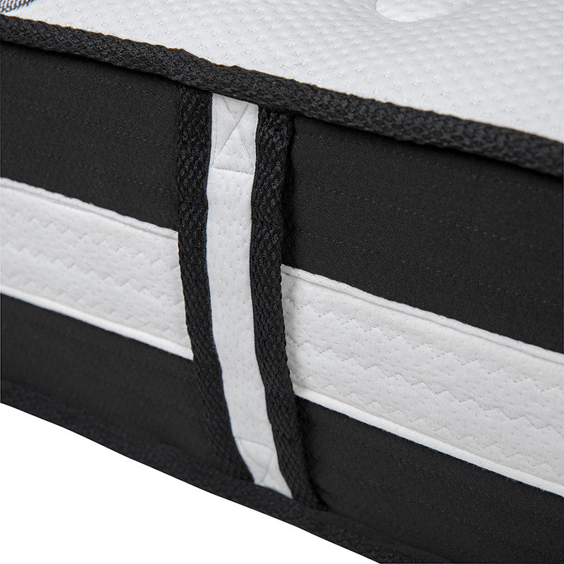 12" CertiPUR-US Foam Pocket Spring Mattress & 3" Gel Memory Foam Topper Bundle,