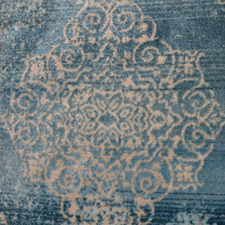 Machine Made Polyester Durable Indoor Outdoor Washable Oriental Pattern Footmat