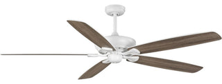 Kennedale Collection 72-In Five-Blade DC Motor Ceiling Fan Driftwood/Matte White