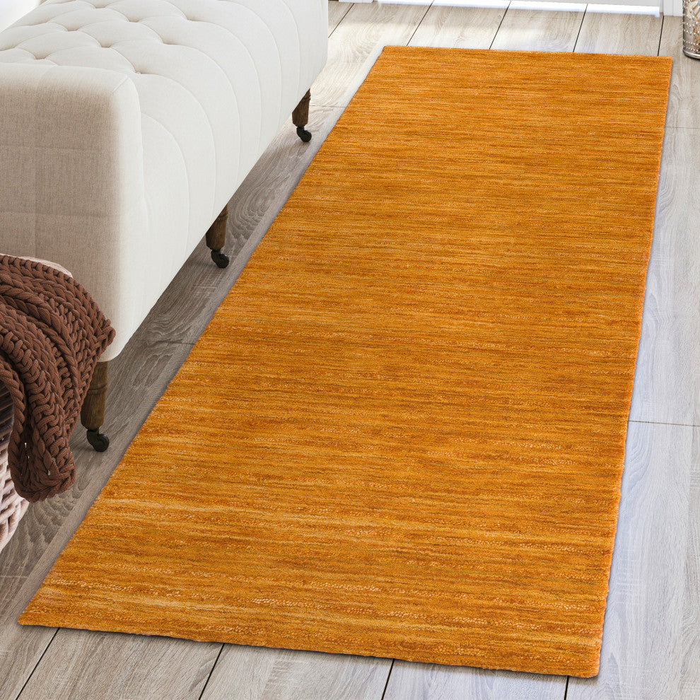 Rafia RF100 Mandarin 2'6" x 12' Runner Rug