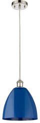 Innovations 516-1P-PN-MBD-9-BL-LED 1-Light Mini Pendant, Polished Nickel