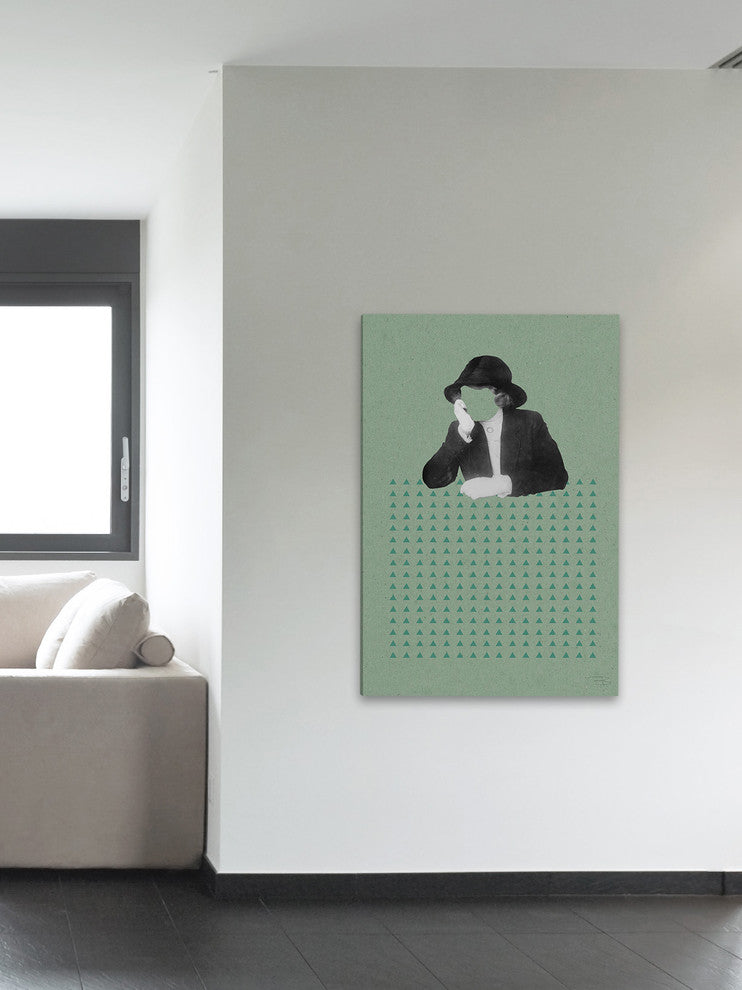 Marmont Hill, "Pareja Casa" by Bengoa Vazquez Print on Wrapped Canvas, 40x60
