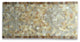 Marble Mosaic Border Listello Tile Possesion Onyx 5.9x12 Polished, 1 piece