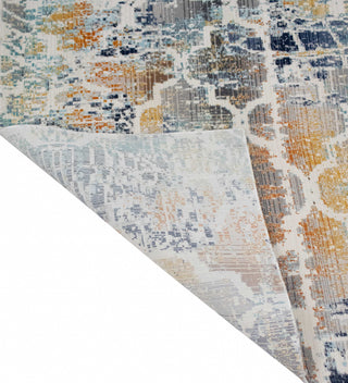 Noori Rug Low-Pile Todd Ivory/Orange Rug