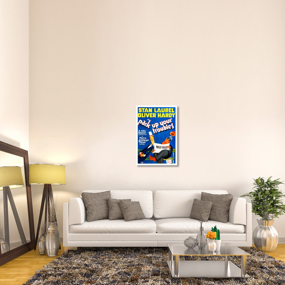 Laurel and Hardy, Pack Up Your Troubles With Laurel and Hardy, 1932, 25x36