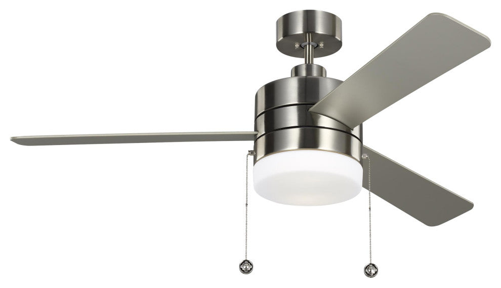 Generation Lighting Syrus 52" Ceiling Fan Brushed Steel