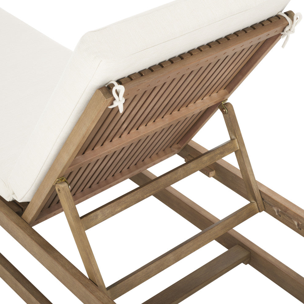 Safavieh Couture Indoor-Outdoor Saint Vincent Chaise Lounge