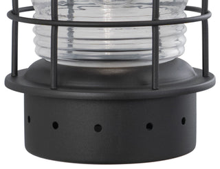 Hyannis 8" Outdoor Wall Light Textured Black