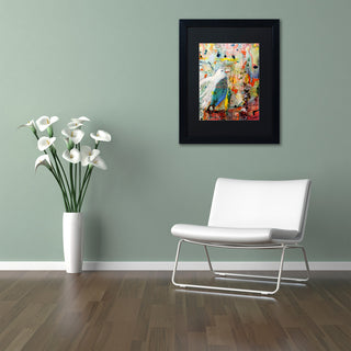 'Vers Toi' Matted Framed Canvas Art by Sylvie Demers