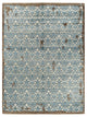 Ikat One-of-a-Kind Hand-Knotted Area Rug Ivory, 9' 2" x 12' 1"
