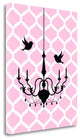 "Chandelier Birds" By Tamara Robinson, Giclee Print on Gallery Wrap Canvas