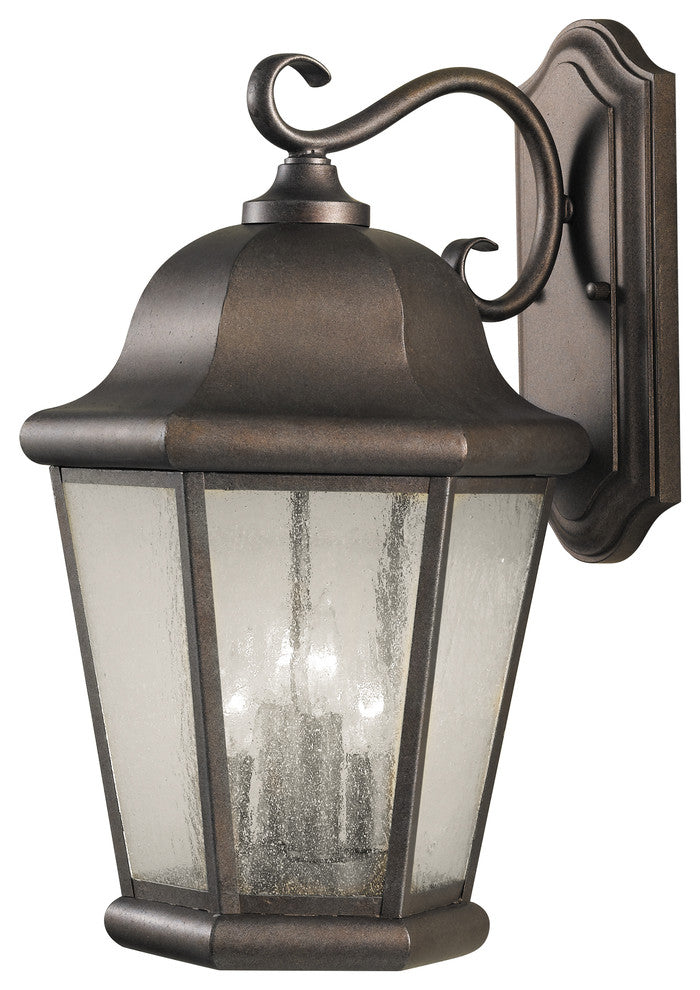 4-Light Wall Lantern, Corinthian Bronze