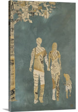 "Summer Stroll" Wrapped Canvas Art Print, 20"x30"x1.5"