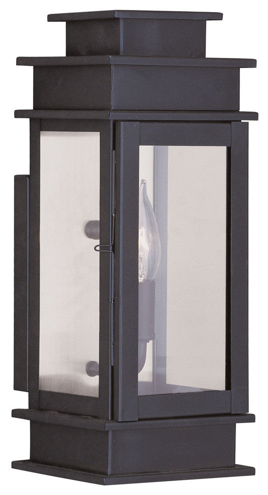 Princeton Outdoor Wall Lantern, Bronze