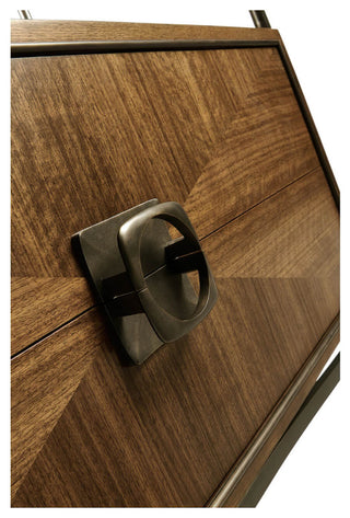 Mid Century Walnut Etagere