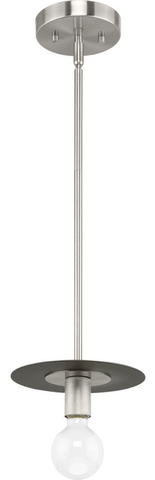Trimble Collection One-Light Brushed Nickel Mini Pendant