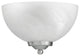 Hemisphere Sconce Wall Sconce, Satin Nickel