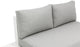 Maldives Grey Water Resistant Fabric Outdoor Patio Modular Sectional