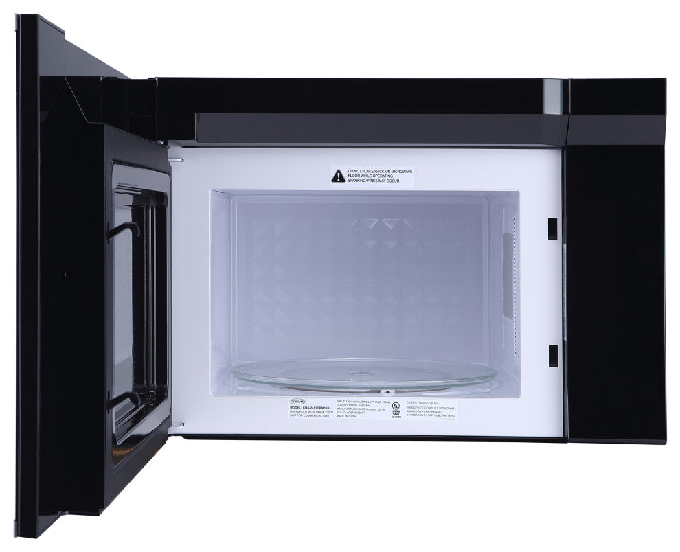 24" Over The Range Microwave Oven with Vent Fan, 1000W, 1.34 Cu. Ft. Capacity