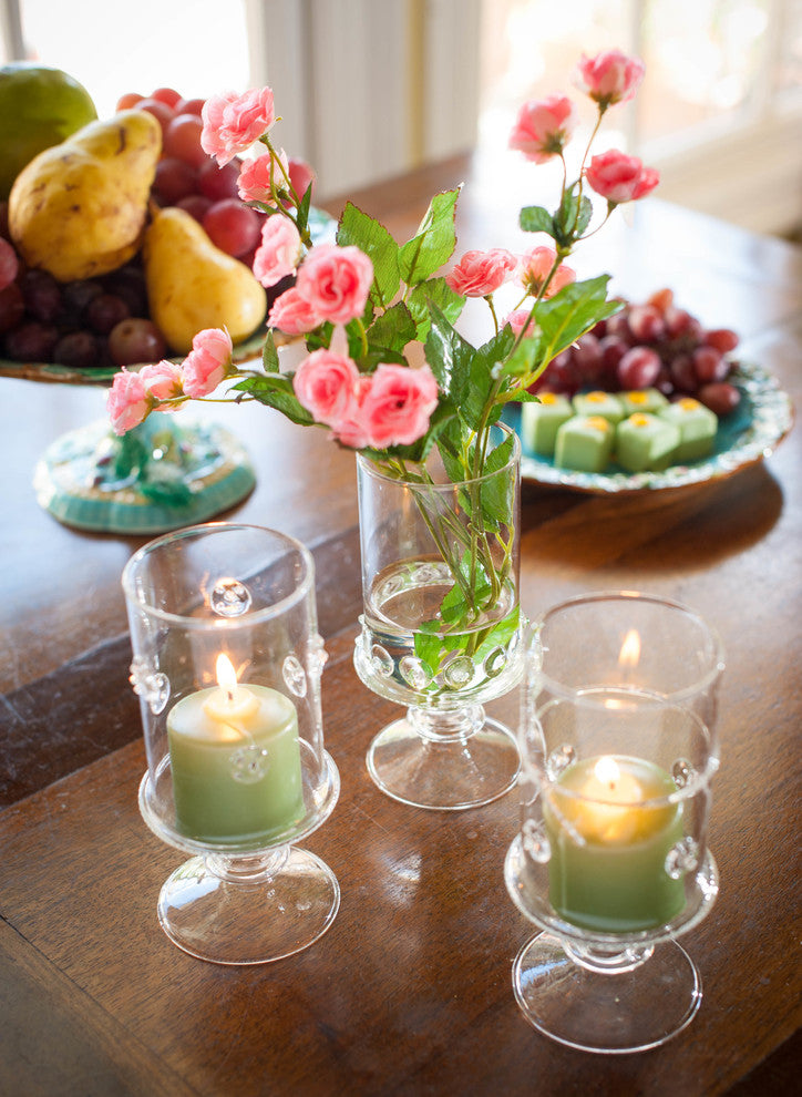 La Boheme Footed Votives, Assorted, 6-Piece Set