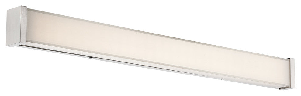 Svelte 34" LED Bathroom Vanity & Wall Light 3000K, Brushed Nickel
