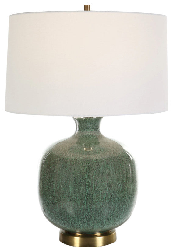 Uttermost Nataly Aged Green Table Lamp