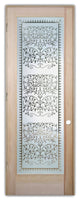 Pantry Door - Victorian Lace - Douglas Fir (stain grade) - 30" x 80" - Knob...