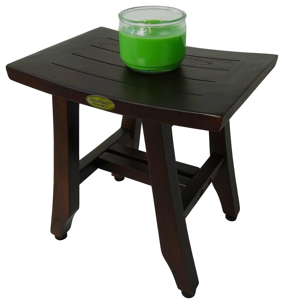 DecoTeak Satori 14" Compact  Shower Stool
