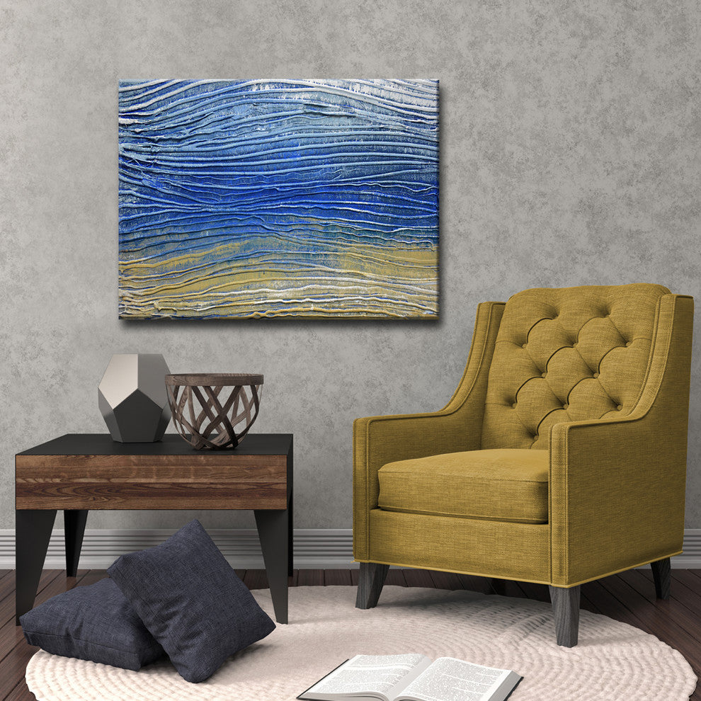 Ready2HangArt ''Desert Midnight Calm'' by Norman Wyatt, 30"x40"